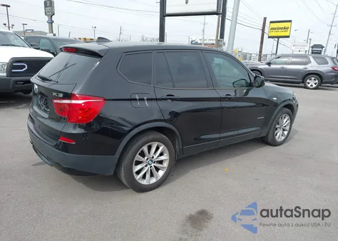 2013 BMW X3 xDrive28I z USA, uszkodzony, nr VIN 5UXWX9C56D0A29074
